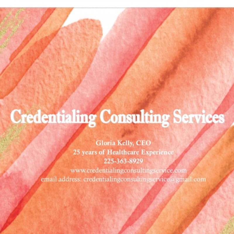 Credentialing Consulting Service