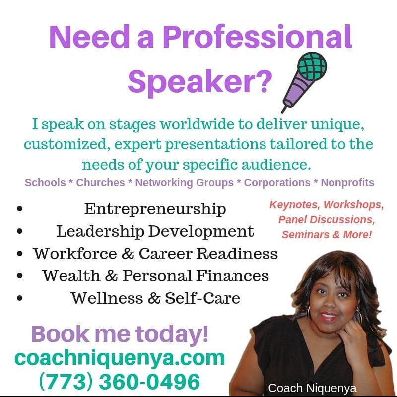 Coach Niquenya - Master Business Coach &amp; Life Skills Strategist