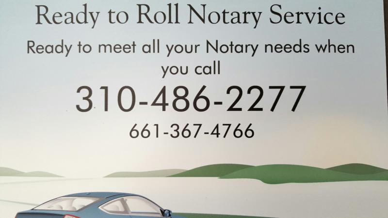 Ready to Roll Mobile Notary Service 