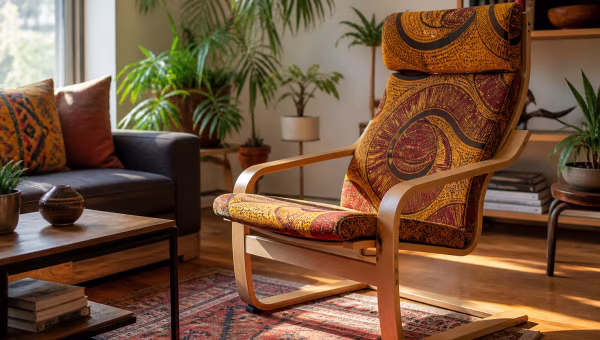 How to Upcycle Your IKEA Furniture With Custom Slipcovers (Without Buying Anything New)