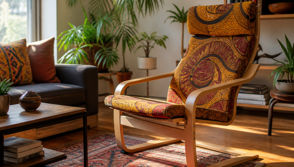 How to Upcycle Your IKEA Furniture With Custom Slipcovers (Without Buying Anything New)